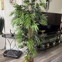 Pretty Artificial Plant 6 Ft Tall Bamboo Tree! Brand New