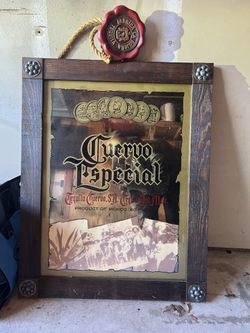 Vintage Jose Cuervo Mirrored Sign