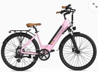 Movcan V80 Electric Bike, 1000W Motor 28MPH 26'' City Cruiser Ebike for Adults, 48V 13Ah Removable Battery Up to 70 Miles, 7-Speed Dual Disc Brake, Mo