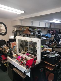 Indoor yard sale