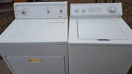 Washer and dryer