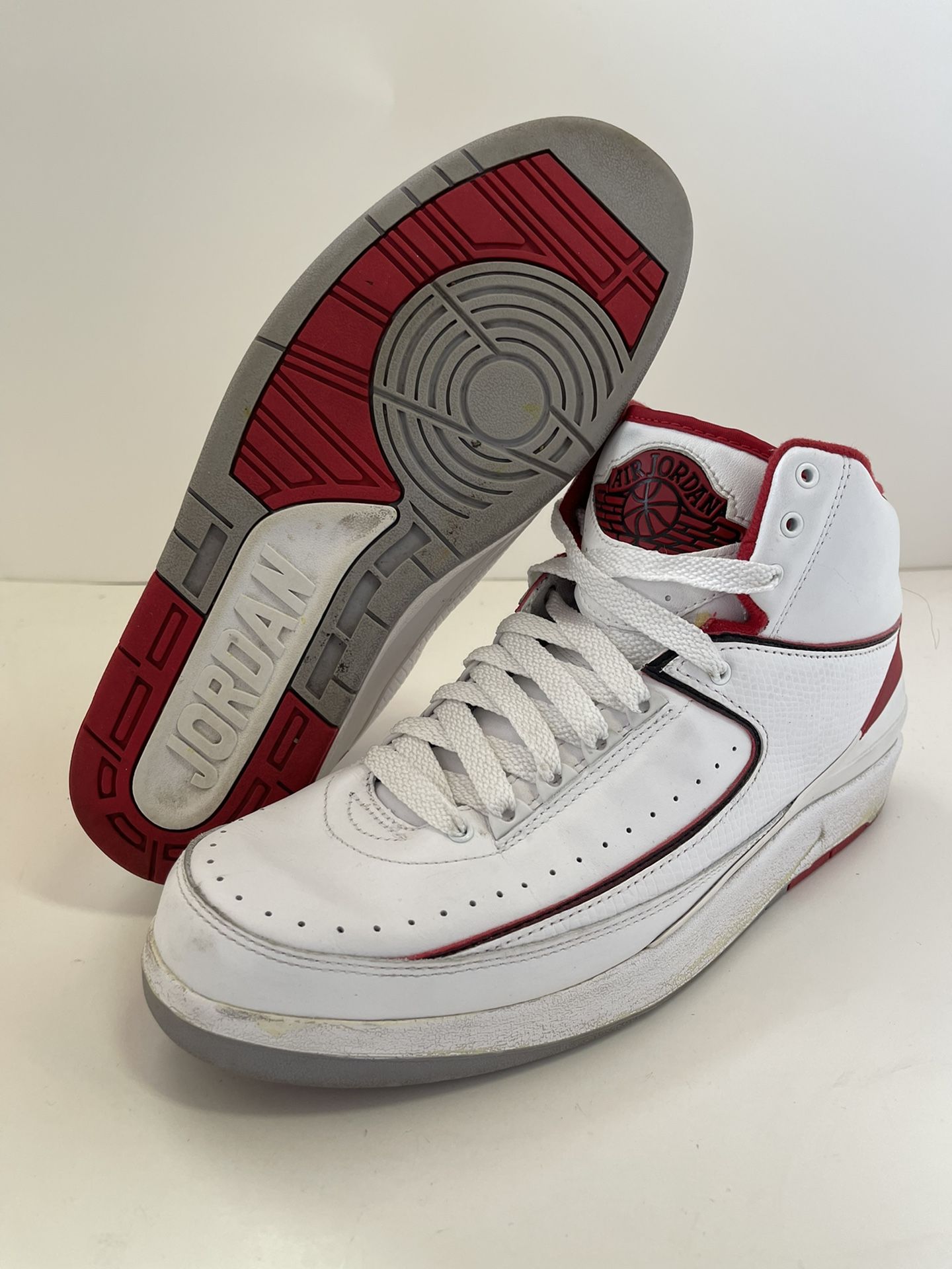 Nike Air Jordan 2 Retro Countdown Pack 308308-162 White Red CDP 2008