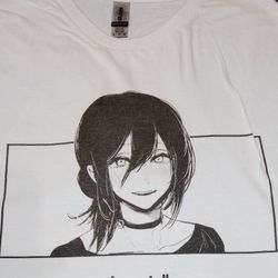 Anime inoitoh makima XL girls chainsaw man looking at Playmat Game Mat Desk