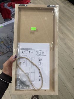 New Wooden Welcome Sign Kit