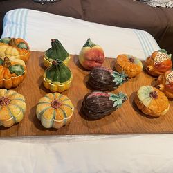 Pumpkin serving bowls