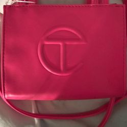 Telfar Small Pink Like New 