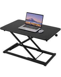 New Standing Desk Converter Adjustable Height,Keyboard Riser for Stand Up Desk Riser,Computer Keyboard Stand for Desktop,Ergonomic Sit Stand Computer 
