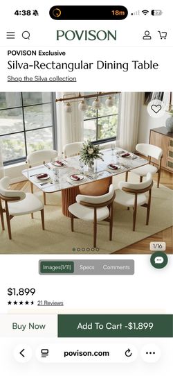 POVISON Dining table