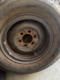 One used LT 700-15 with rim $45