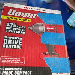 BAUER 1/2" DR IMPACT 20V brushless
