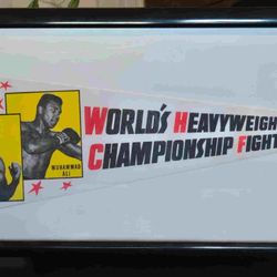 Sports Pennants Ali/Frazier,  Tampa Devil Rays 