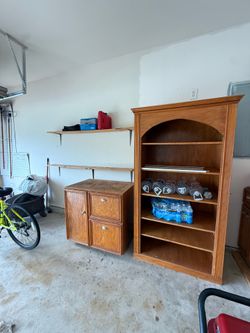 Wooden china cabinet for sale