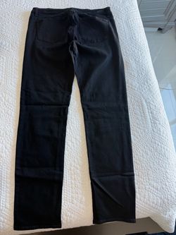 Black Straight Leg Jeans
