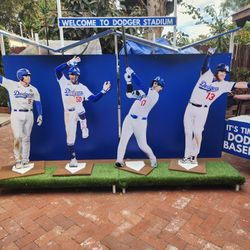 Dodgers Wooden Cutouts