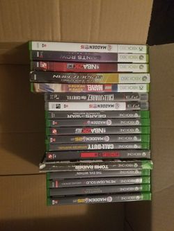 Xbox 360, Xbox One & PS3 Video Games
