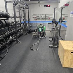 Gym Equipment Exercise Fitness Workout Weights Cleaning