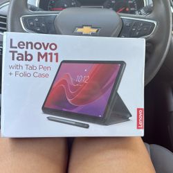 Lenovo Tab M11 with Tab Pen + Folio Case