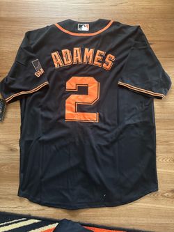 Giants Adames black jersey . Meet in Watsonville
