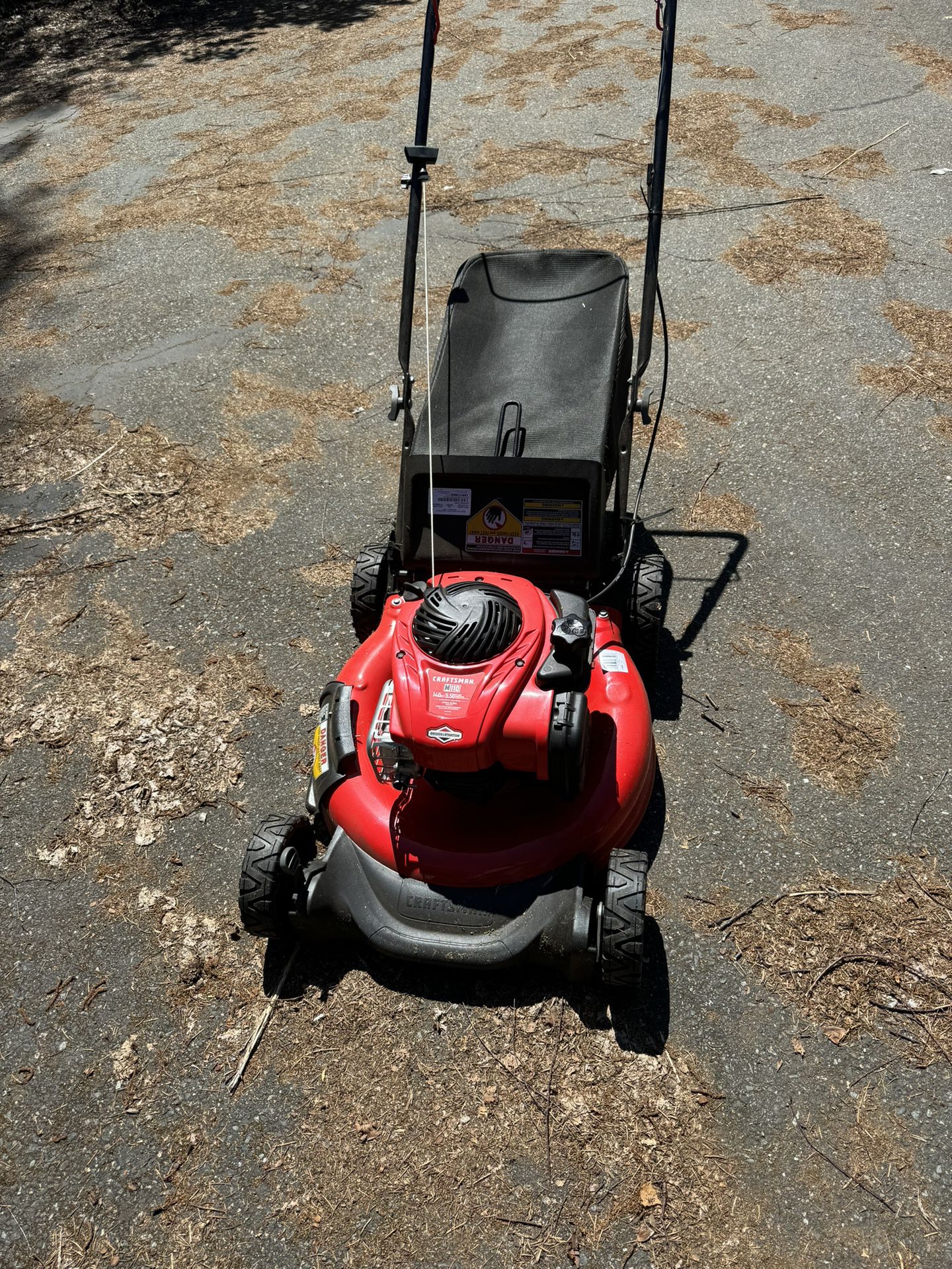 New Used Gas Lawn Mower 