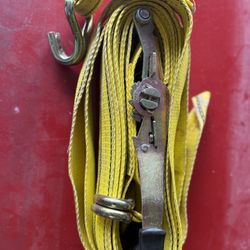 Rachet Tie Down Strap With Double J Hooks 