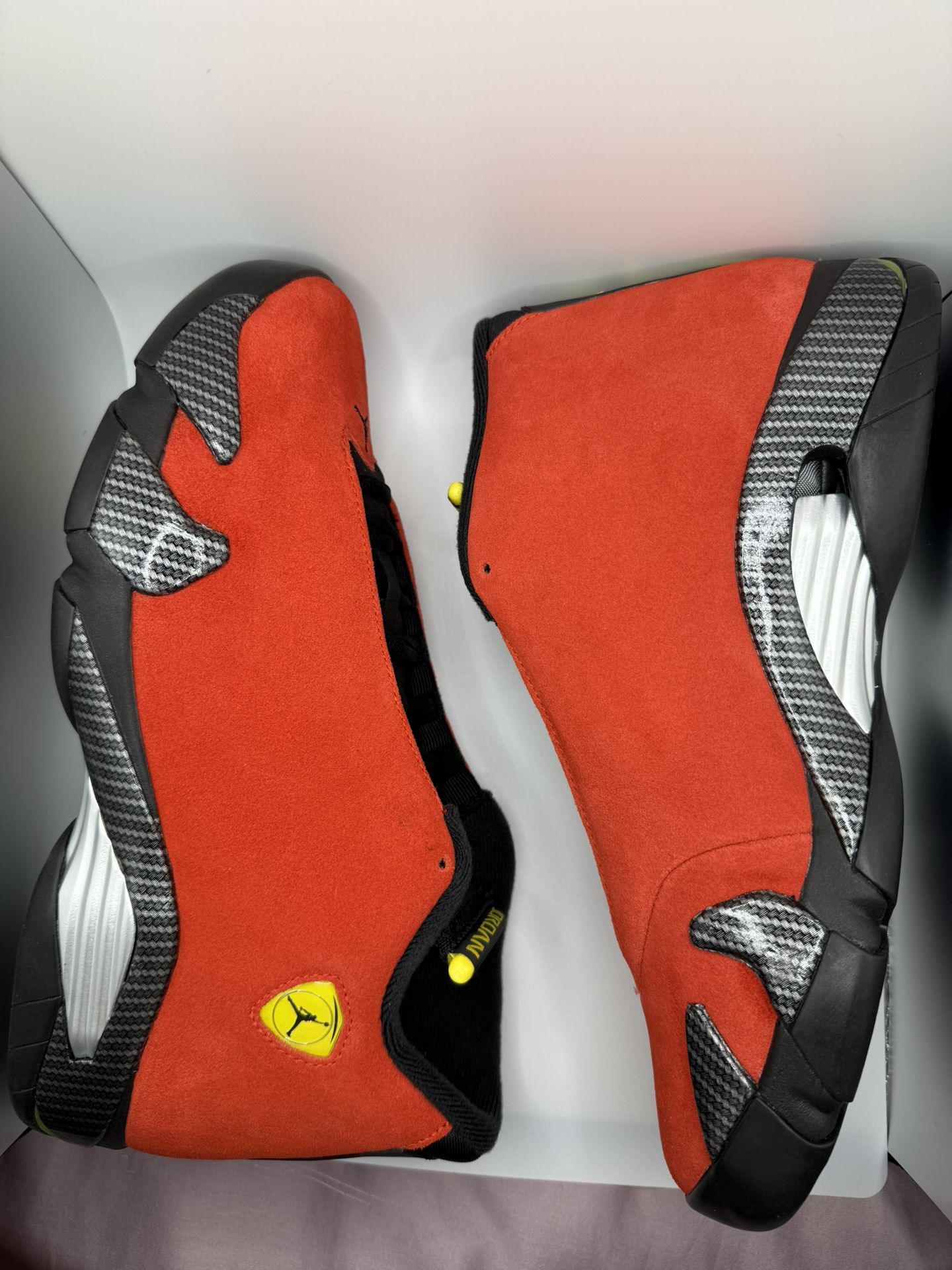Jordan 14 Ferrari Size 9 2025 New With Box