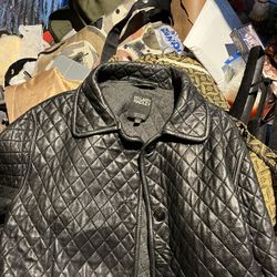 Woman’s Size 6L Leather Jacket