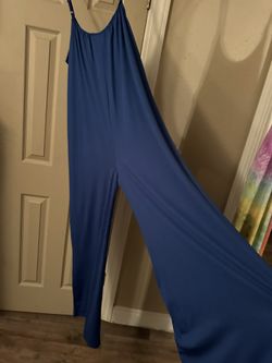 Royal Blue Eid Leg Jumpsuit