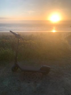 Black Electric Kick Scooter