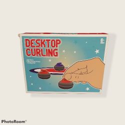Desktop Curling NIB! Ages 6+ Fun Family Board Game Indoor Sport Contest Olympics.

Brand new