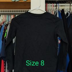 Size 8 Long Sleeve