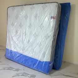 NEW KING PILLOW TOP MATTRESS AND BOX SPRING -- Also Available In All Sizes.