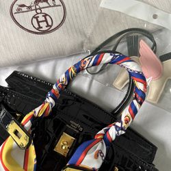 Hermes Birkin 25” Crocodile Bag