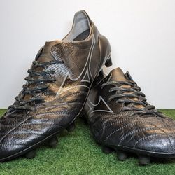 Used Mizuno Morelia Beta 2 Soccer Cleats Shoes Size 7.5 US