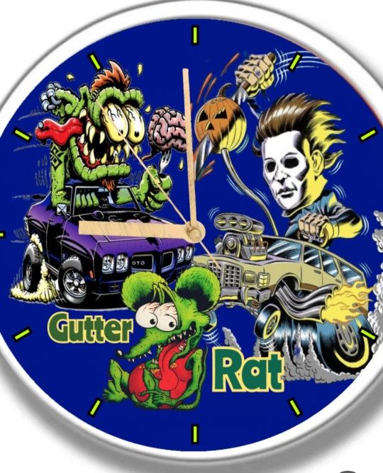 Fink Rat Michael Myers Clock