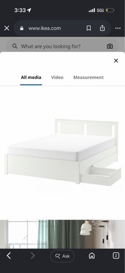 IKEA Queen bed frame