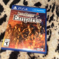 PS4 Samurai warriors 4 Empires