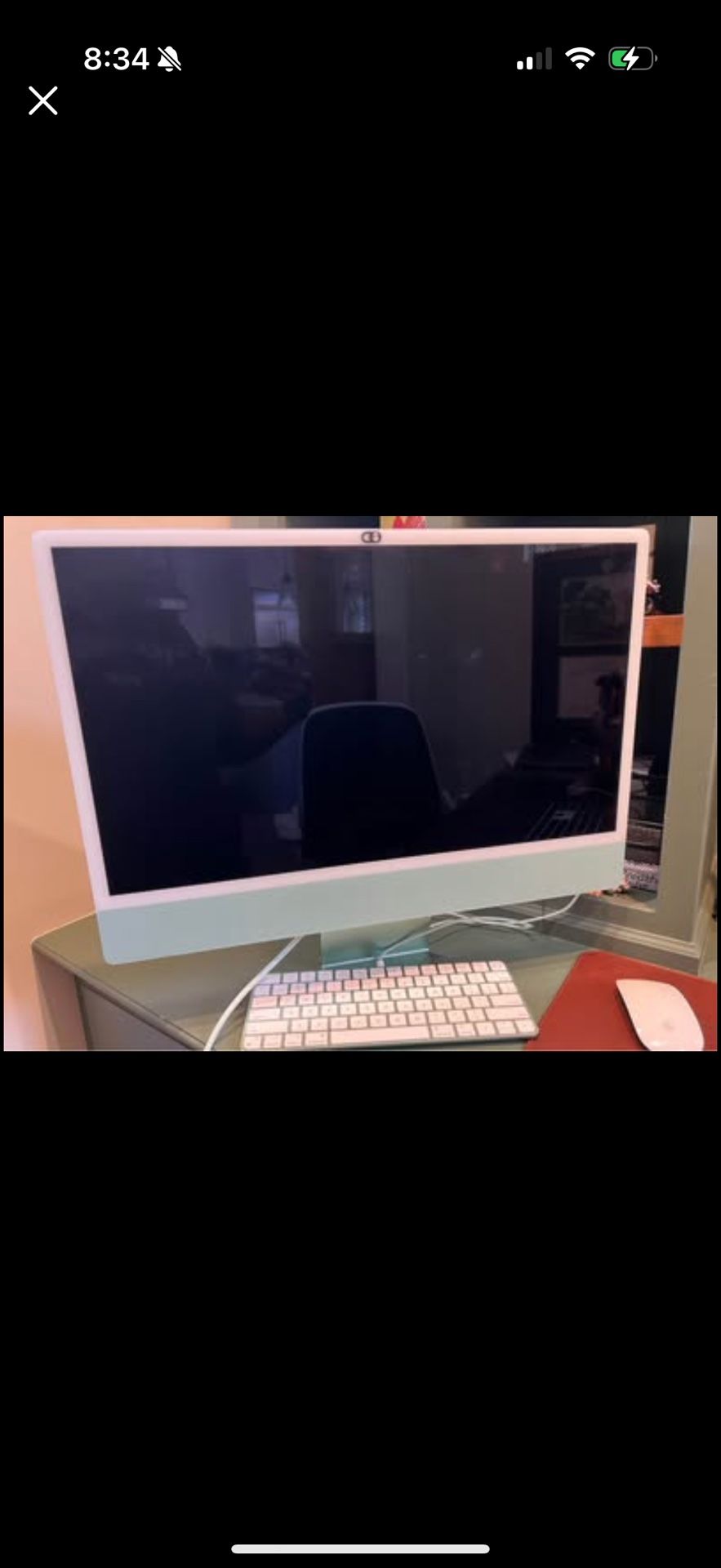 Green Apple iMac 24” M1 Chip - Excellent Condition + AppleCare
