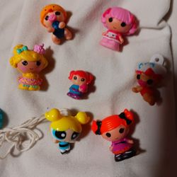 7 Teenie Lalaloopsy Dolls