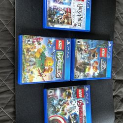 4 LEGO PS4 Games (May Sell Separately) 