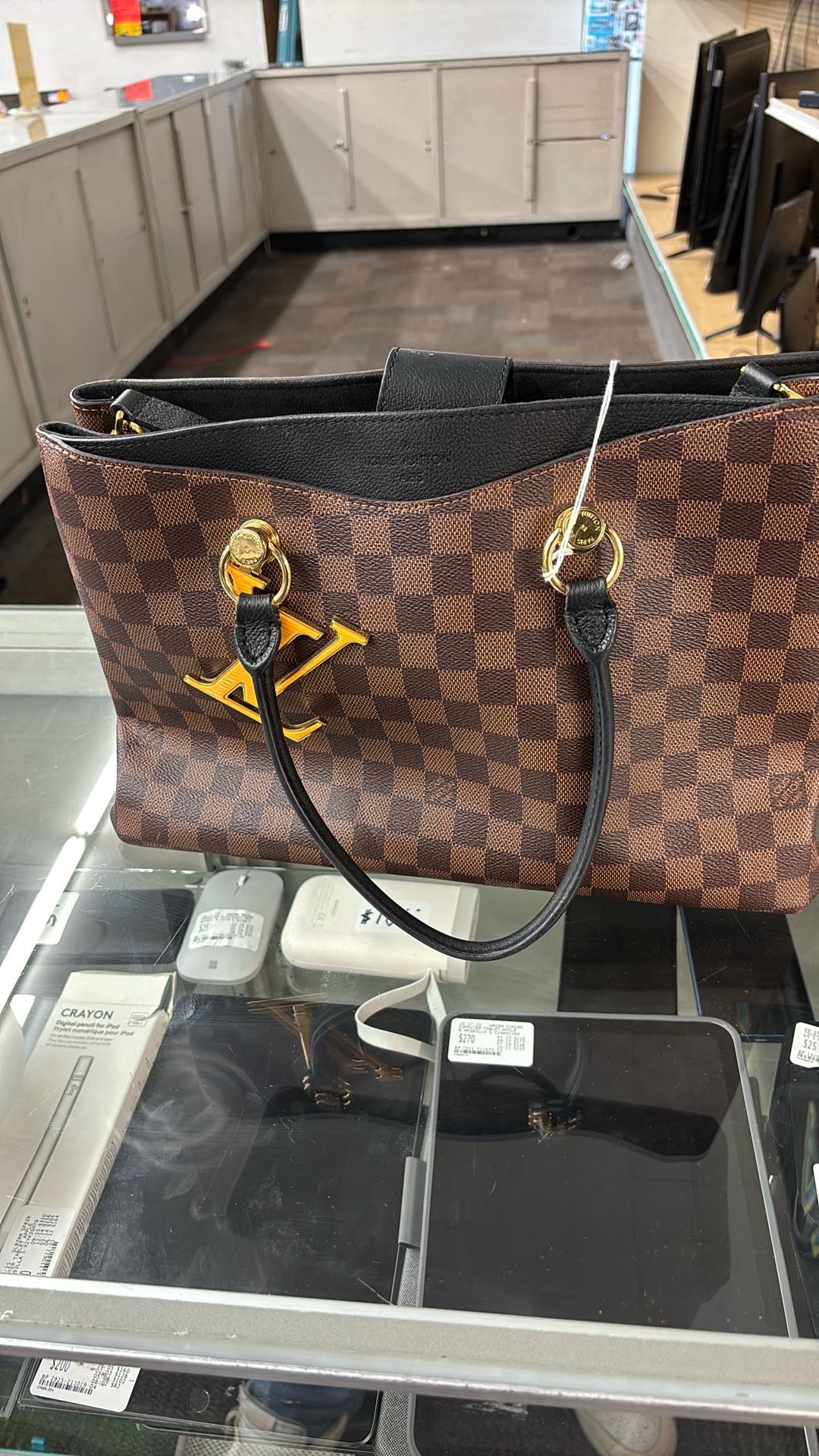 Louis Vuitton Damier Ebene Riverside Tote