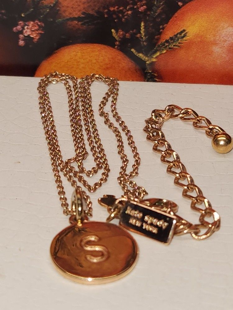 #1782, KATE SPADE NEW YORK, ROSE GOLD PLATED, SHIP DIA (S) ONE IN A MILLION, 8.5"IN