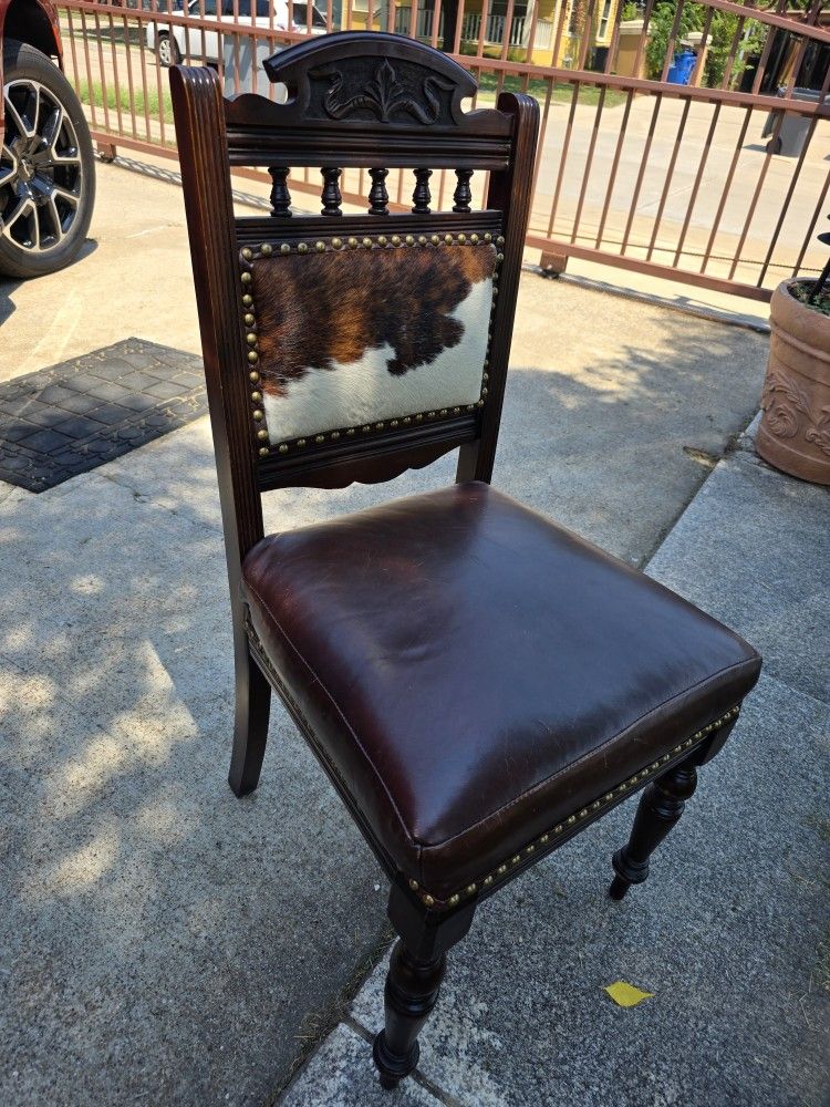 Cow Hide Chair