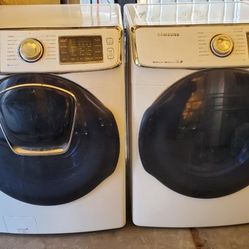SAMSUNG SET WASHER AND ELECTRIC DRYER WORKING PERFECT BIG CAPACITY/LIKE NEW 