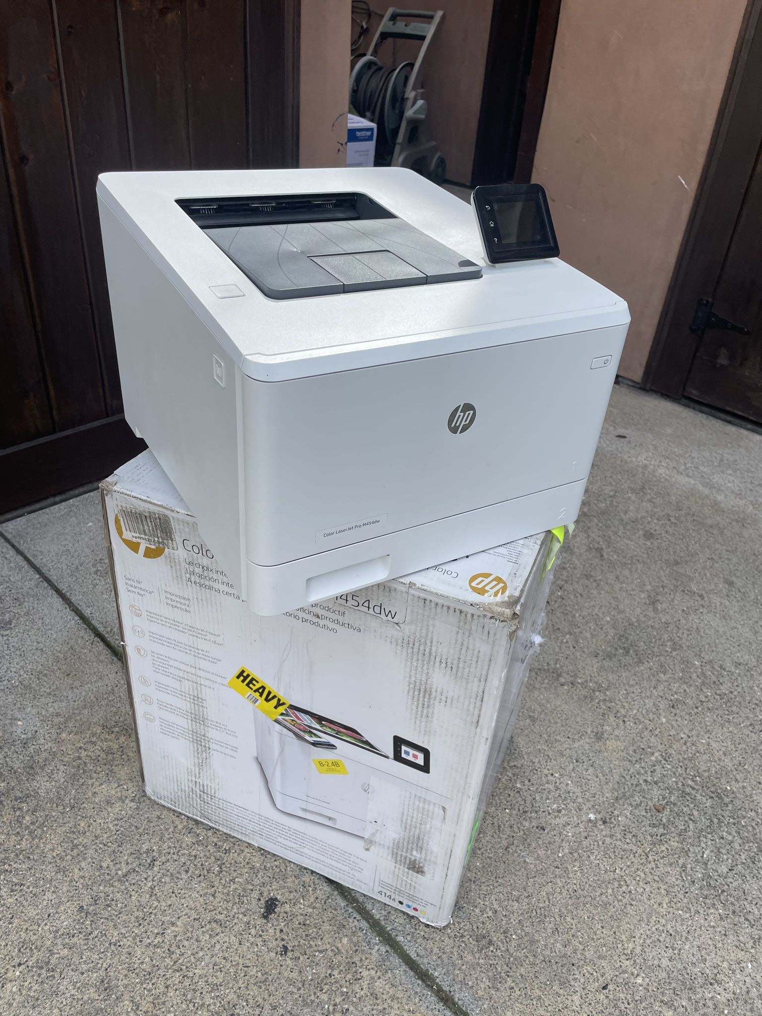HP LASER PRINTER m454dw