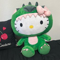 Hello kitty green dragon