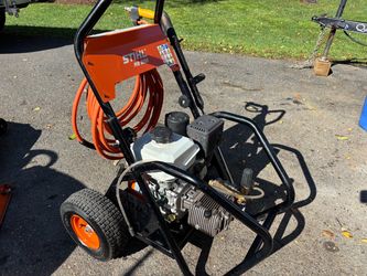 Powerful STIHL RB 600 pressure washer  3200 psi at 3