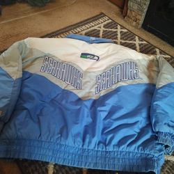 Seahawks Jacket Logo Number 7 NFL Size Large