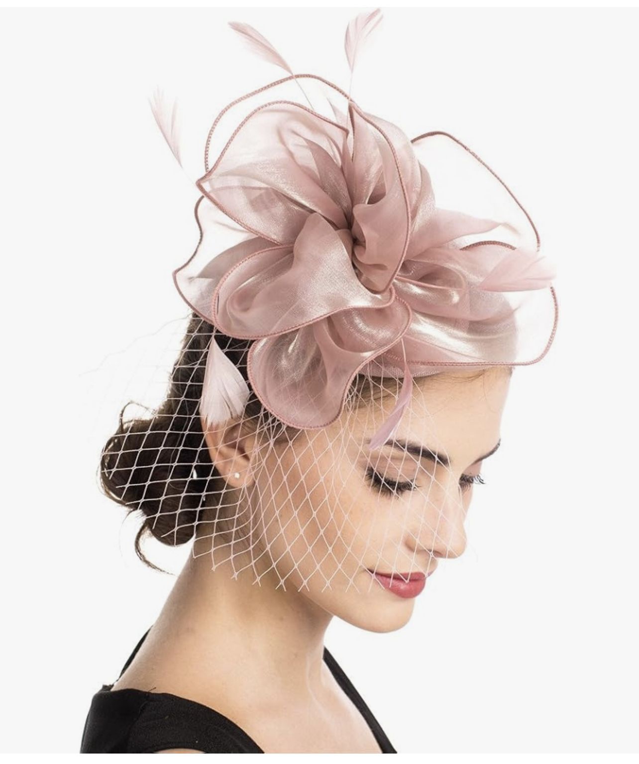 Women's Fascinators Feathers Tea Party Hat