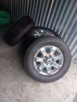 18 In Ford Rims N Tires 6 Lug