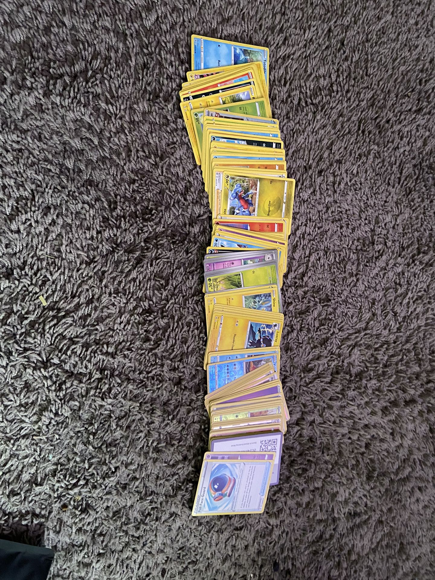 Lot Of Pokémon Bulk Cards